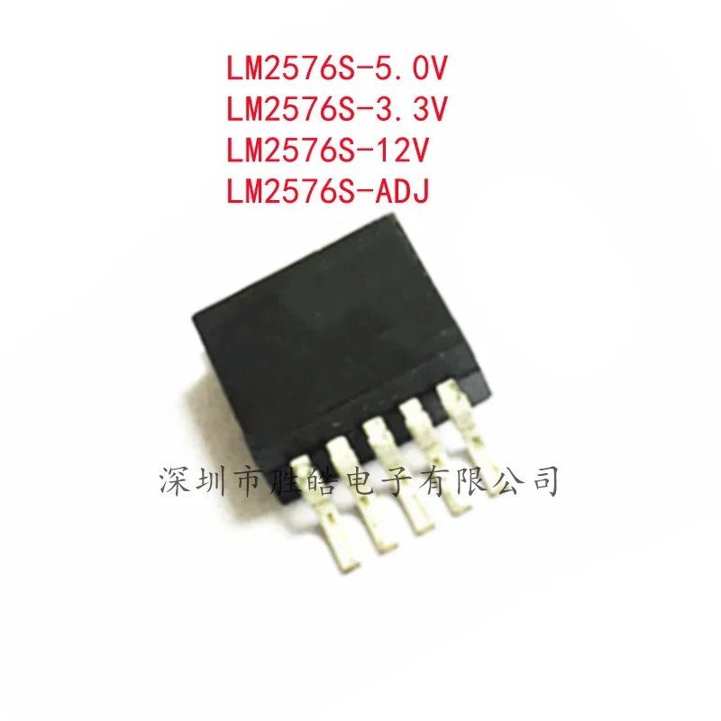 

(10PCS) NEW LM2576S-5.0V / LM2576S-3.3V / LM2576S-12V / LM2576S-ADJ TO-263-5 Voltage Regulator Step-Down Chip