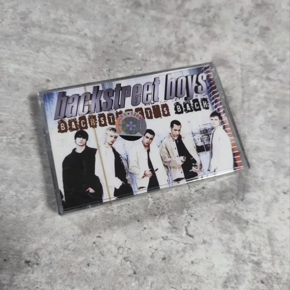 

Backstreet Boys Classic English Songs Music Cassette Tape Brand New Sealed Nostalgic Collection Player Compatible