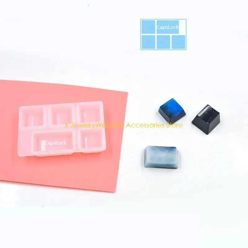 

31KD Creative for Key Cap Silicone Mold UV Crystal Epoxy Molds Mechanical Keyboard Resin Mold DIY Desk Decoration Gift fo