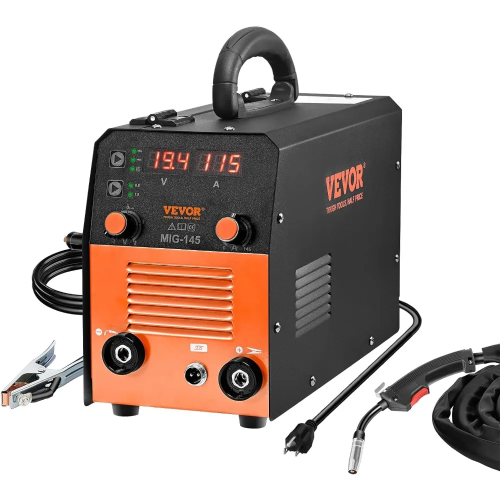 Welder 3 in 1 Flux Core Welder MIG/Lift TIG/Stick Portable Welding Machine with IGBT Inverter & MIG Torch