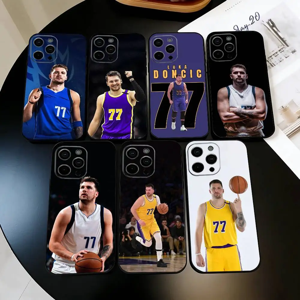 

BASKETBALL L-Luka D-Doncic LD Phone Case For iPhone 17, 16,15,14,13,12,11 Plus,Pro Max, Others Soft Black Cover