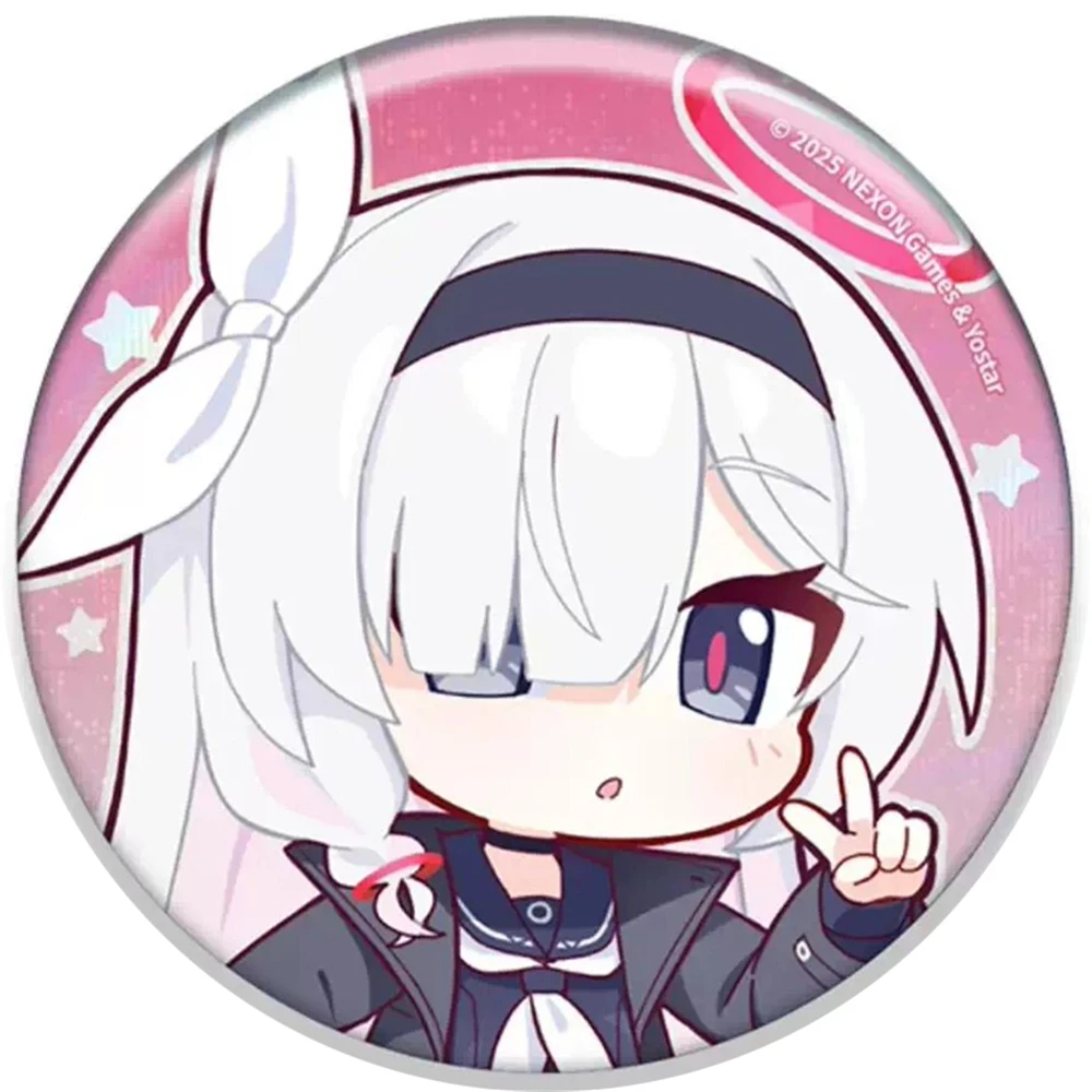 58 ミリメートルゲームブルーアーカイブちびアロイナプラナストロベリーミルク複合コスプレ衣装アクセサリーバッジピン SPTE ブリキブローチ