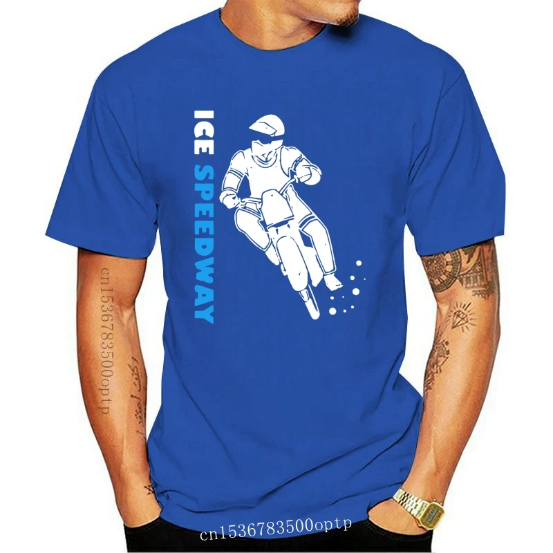 Camiseta de manga corta para hombre y mujer, camiseta de Ice Speedway, regalo, ajustada, nueva