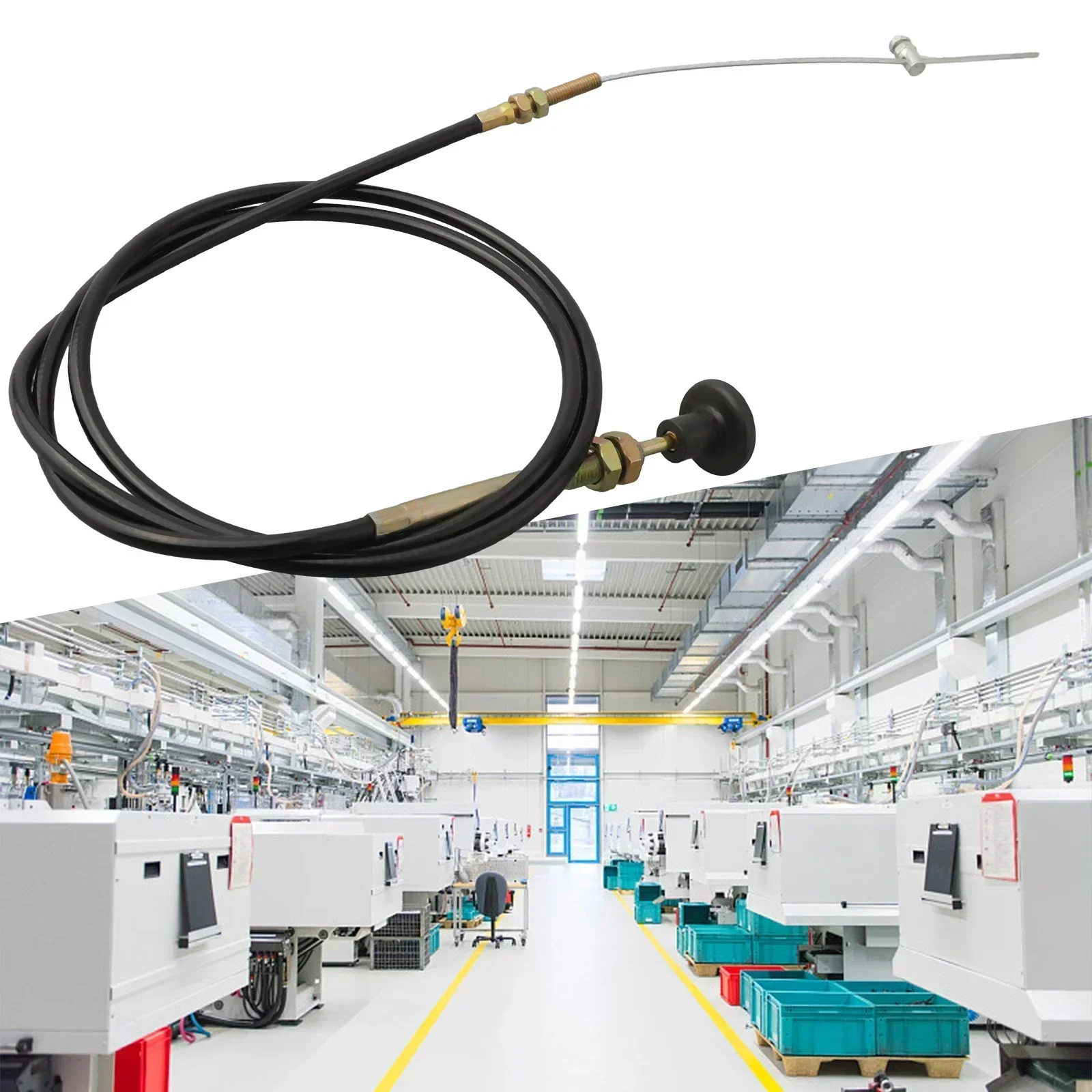 

Bike Push-pull Choke Throttle Cable Automotive Motocross Engine Speed Control Push-pull Control Strong Material
