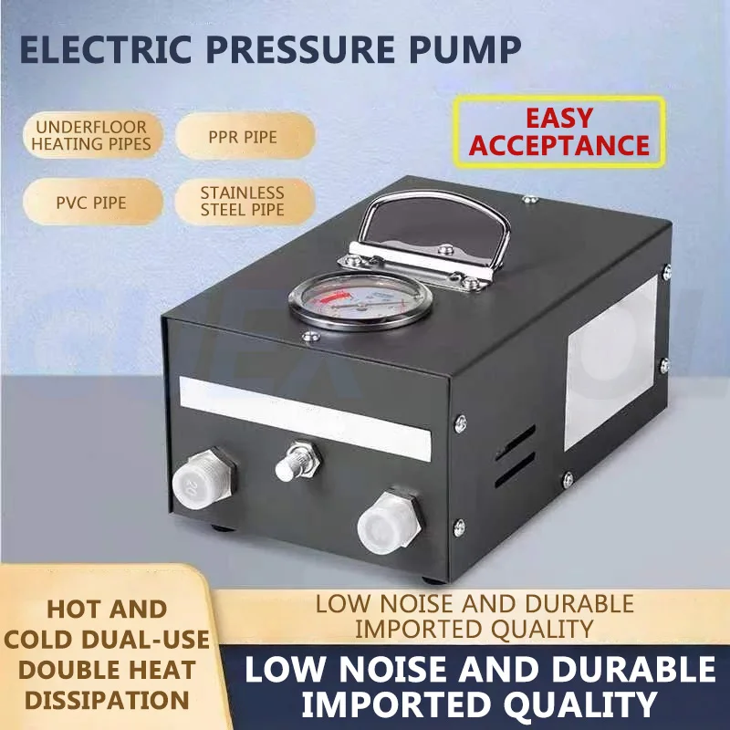 

Электрический насос давления Инспекция трубопровода и машина приема Подлого отопления Тестер давления Чистка насоса давления PPR ПВХ Прибор измерения давления для геотермального трубопровода / трубопровода из нержавеющ