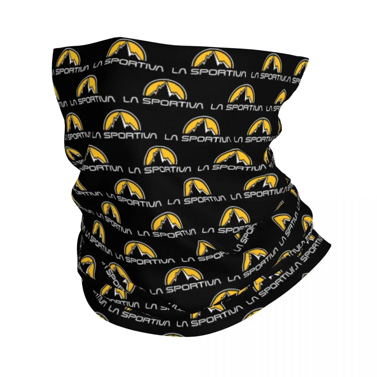 La Sportiva Logo Bandana Winter Neck Warmer Women Windproof Wrap Face Scarf for Hiking Outdoor Sports Gaiter Headband