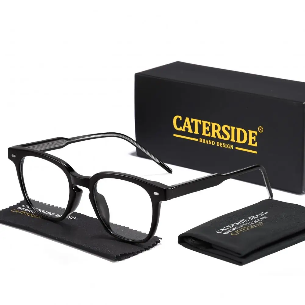 CATERSIDE Neue Männer TR Platz Optische Gläser Rahmen Frauen Klassische Einfache Anti BlueLight Computer Brille Optische Brillen Rahmen – Detail 11