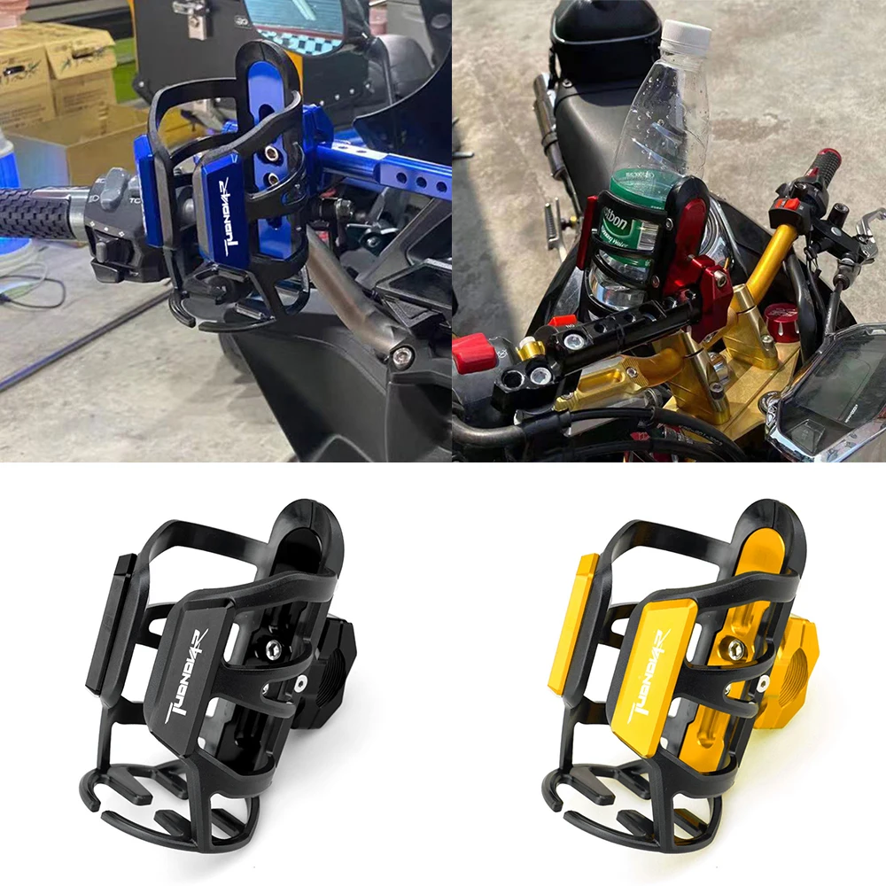 

For Aprilia Tuono V4 V4R 1100RR ABS APRC CNC Motorcycle Accessories Removable Stable Holder Beverage Water Bottle Cage