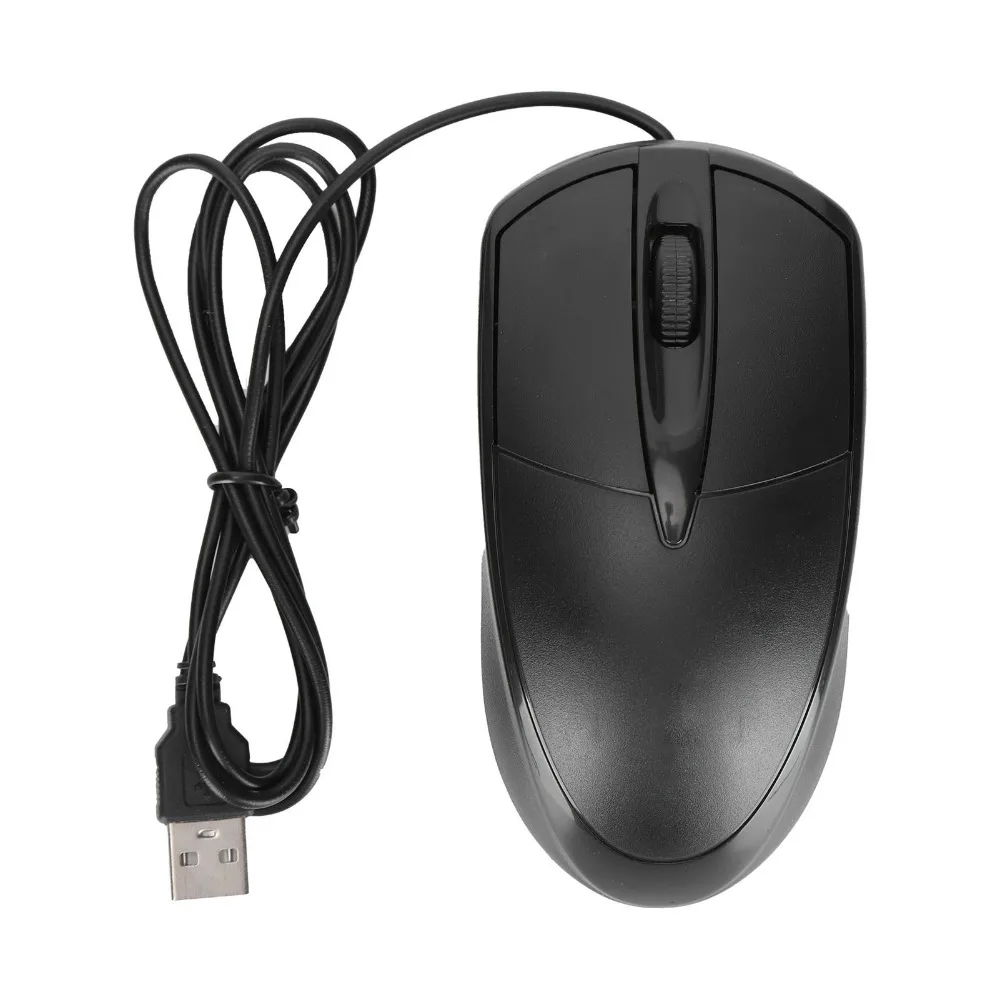 Lightweight Plug and Play USB Wired Mouse Silent Responsive Computer Mouse Office Mouse Gaming