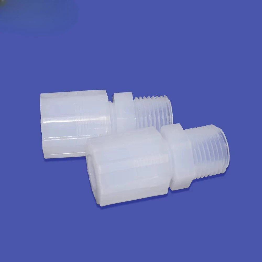 MSK Wholesale High Purity PFA     Molded Union Fittings for Chemical Resistant Applications Straight Connector for