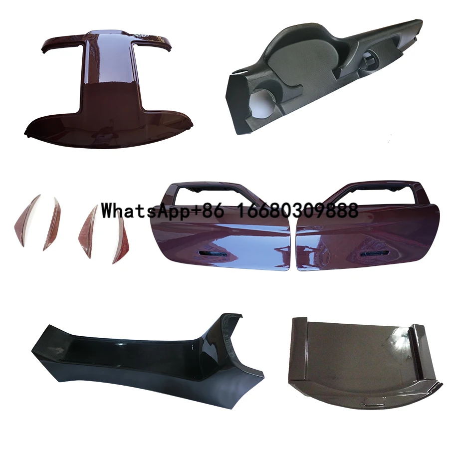 

Auto Parts for SLS R197 Car Hood Roof Front Rear Fender Wholesale Hood Tuyere Accessories Tail-hood