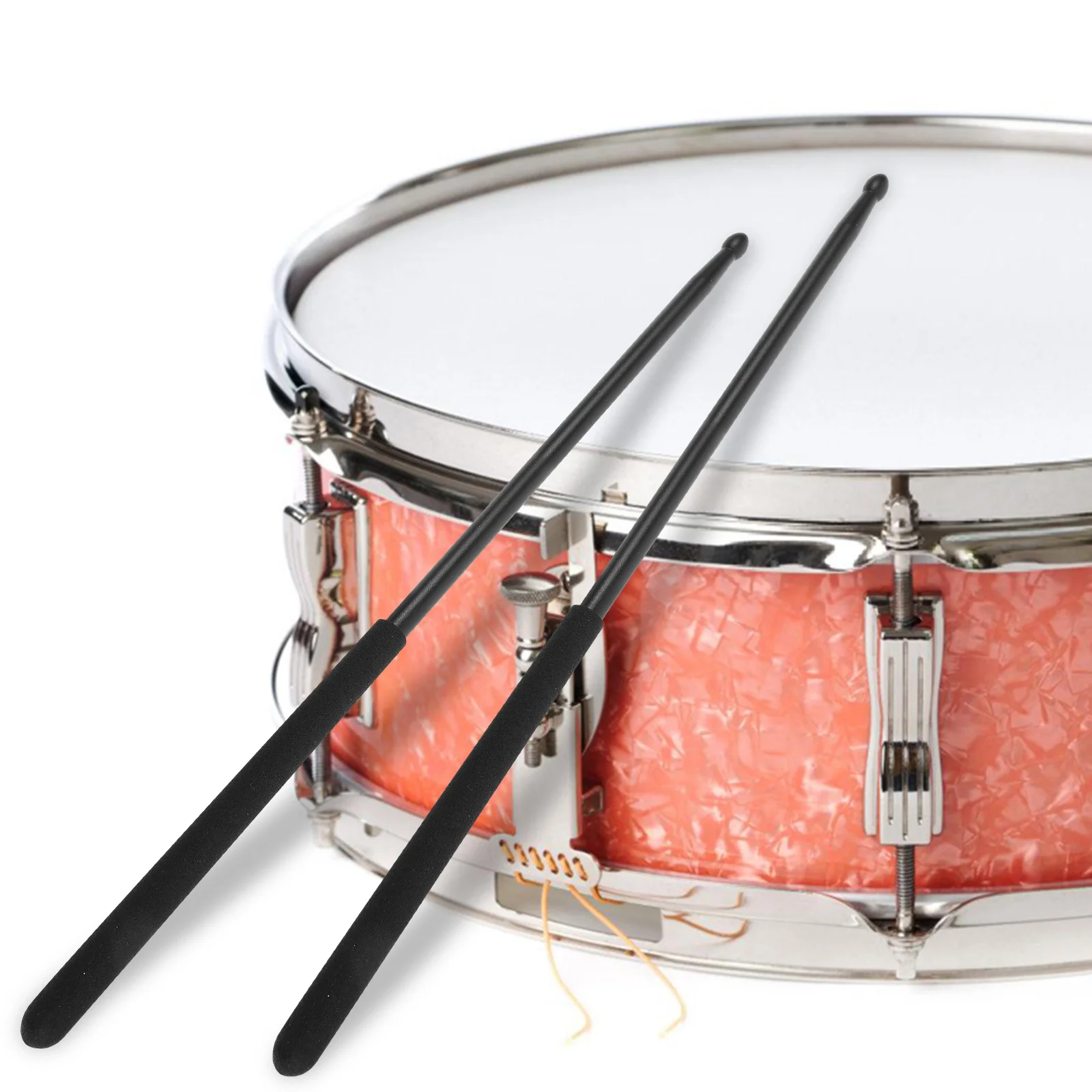 

1Pair Aluminum Alloy Drumsticks 5A Metal Drumsticks with Enhanced Grip Control Ideal for Jazz Music Dance Performance Youth