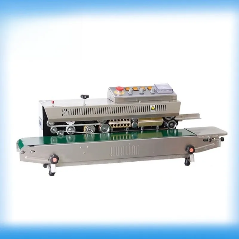 Automatic Continuous Vacuum Sealing Machine Commercial Vacuum Food Sealing Machine Printing Date Tea Vacuum Packaging Machine