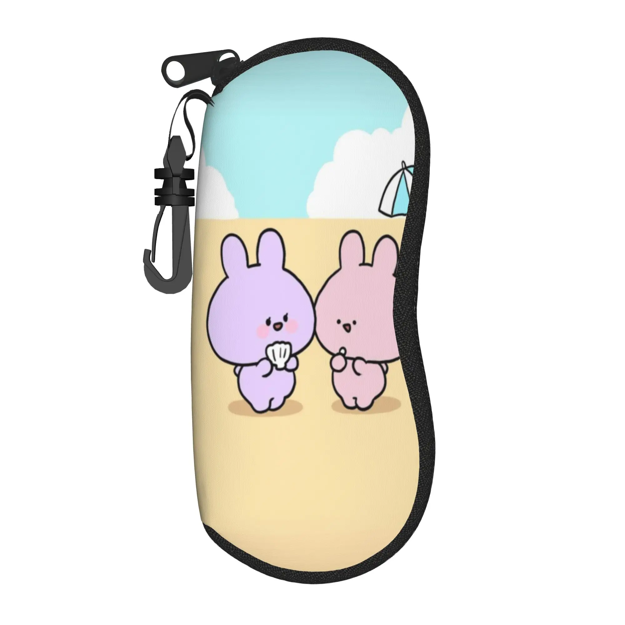 Asamimichan and Anemimi Merch Glasses Case for Girls Protective Accessories  Glasses Storage Box Protector Eye Contacts Case