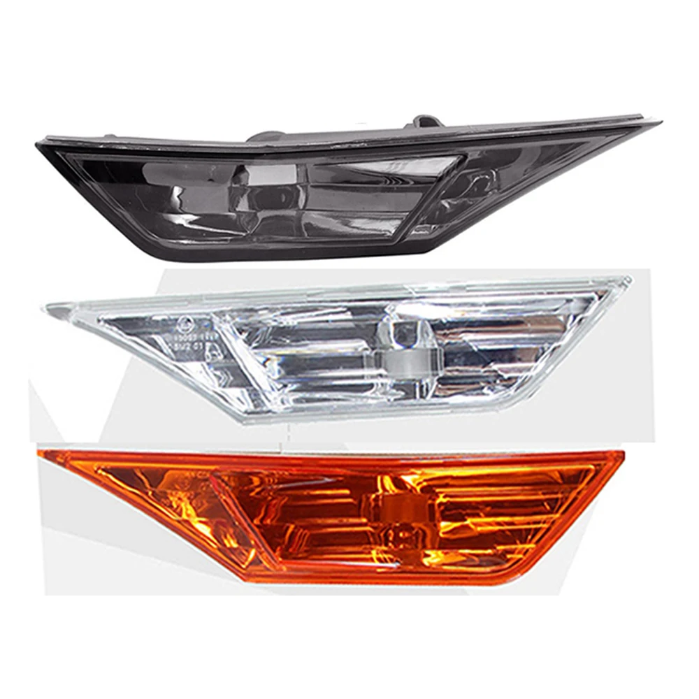 Smoked Clear Side Marker Lamp Lens For 2016-2021 10th Gen Honda Civic Sedan/Coupe/Hatchback Signal Marker Lampshade Amber White