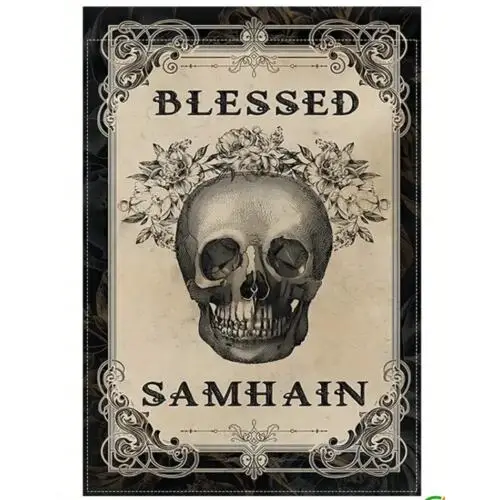 Samhain Blessings Garden Flag 12