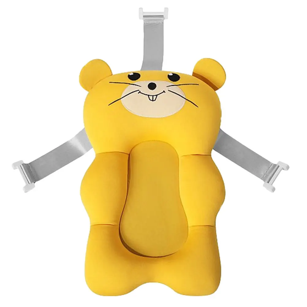 العائمة حمام الطفل حصيرة دعم وسادة لحديثي الولادة المضادة للانزلاق حوض الاستحمام الرضع وسادة تصميم قابل للطي لسهولة التخزين لطيف الكرتون #6