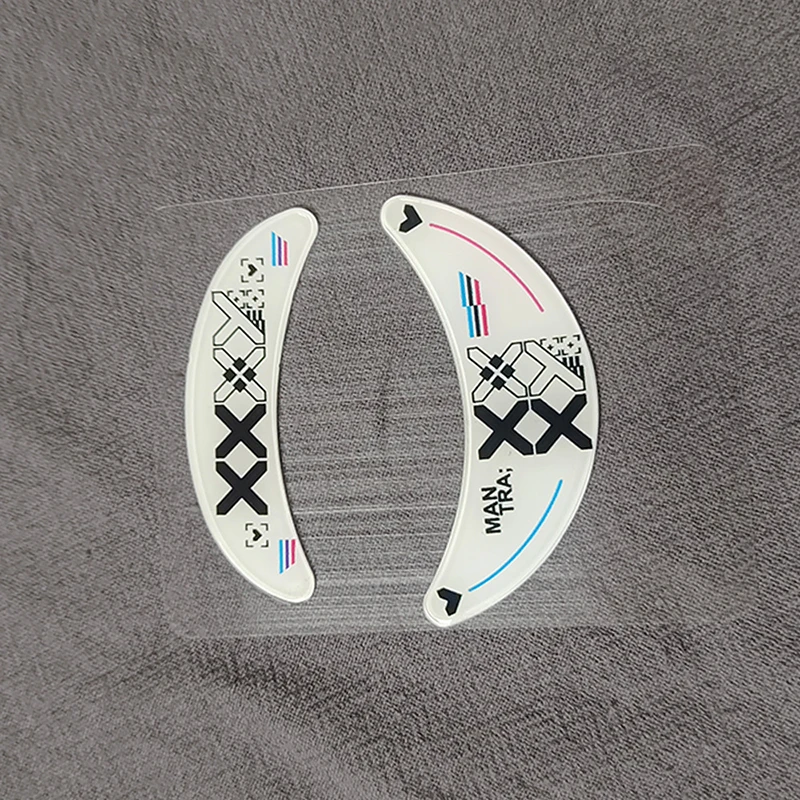 Glass Mouse Skates Glide Feet Pads Mouse Feet Sticker for VGN Dragonfly F1 Wireless Gaming Mouse Rounded Curved Edges