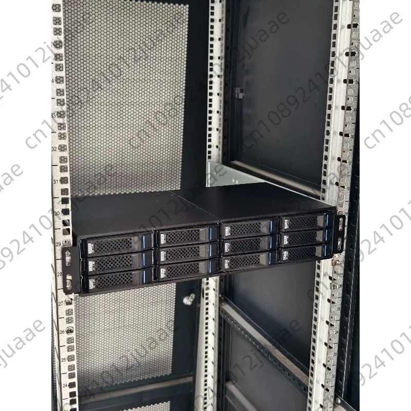 12-Bay Hard Disk Cabinet Nas External Storage Box 12G Backplane Series Cages