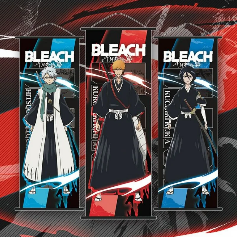 

BLEACH: Thousand-Year Blood War Kurosaki Ichigo Poster Scroll Hanging Painting Mural Decoration Cartoon Animation Children'sGift