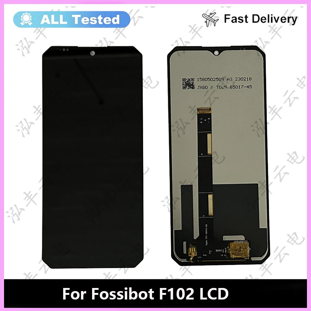 

100% Tested For Fossibot F102 LCD Display Touch Screen Assembly Replacement 6.58" Android 13 For fossibot f 102 LCD + Glue