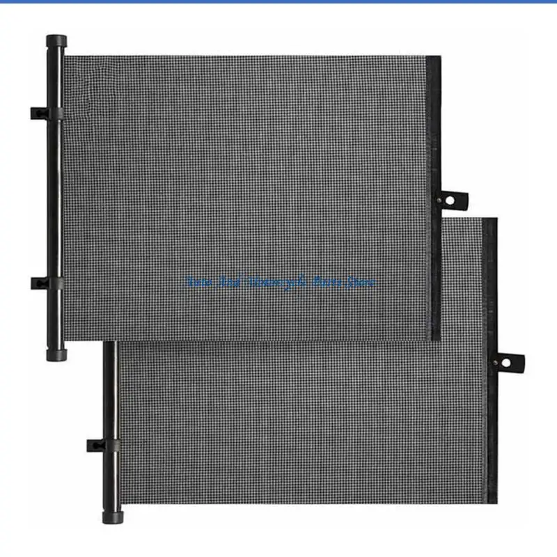 

P9FD Автомобильная штора, выдвижная солнцезащитная шторка на боковое окно с присоской, автомобильные рулонные шторы для детей в