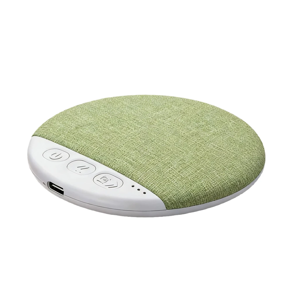 Portable White Noise Sound Machine With BT5.3 And 2W Speaker For Sleep Soothing Travel Office Use Rechargeable Battery 200mAh