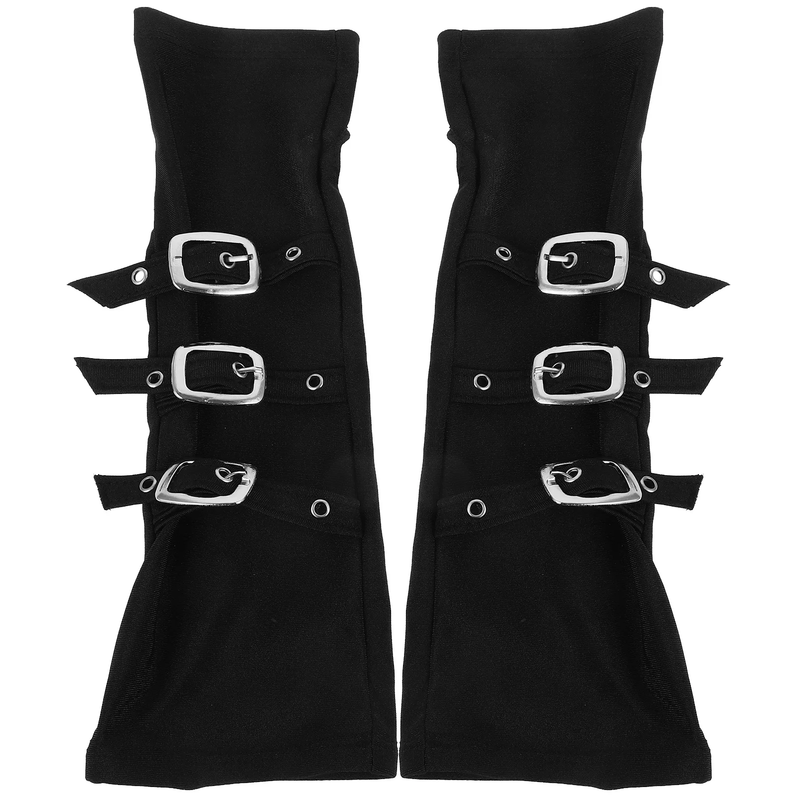 1개 1쌍 펑크 나이트 손목 코스프레 브레이서 조절 가능한 빈티지 스타일 팔 보호대 할로윈 파티 롤플레이 소품 액세서리