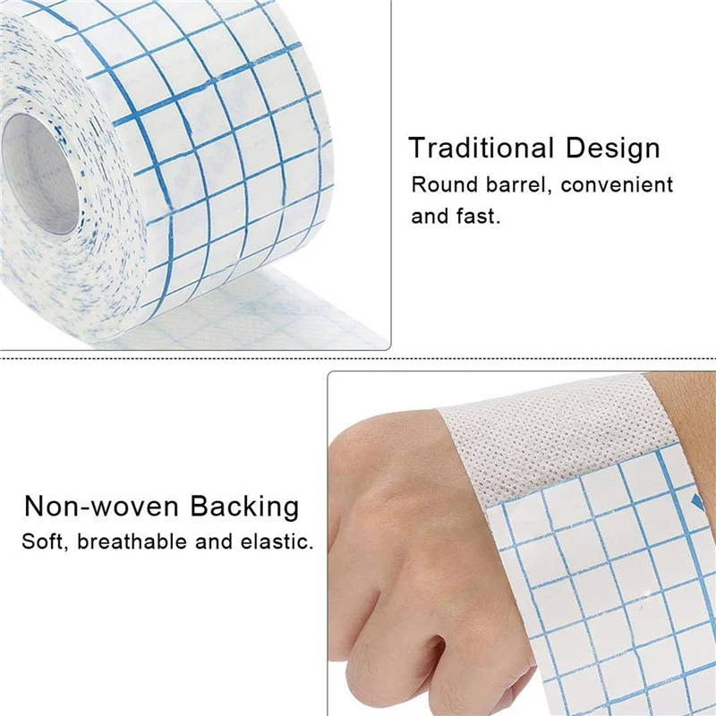 

ELOS-6X Mesh Breathable Non Woven Tape Adhesive Bandage Roll Film Dressing Bandages Flexible Nonwovens