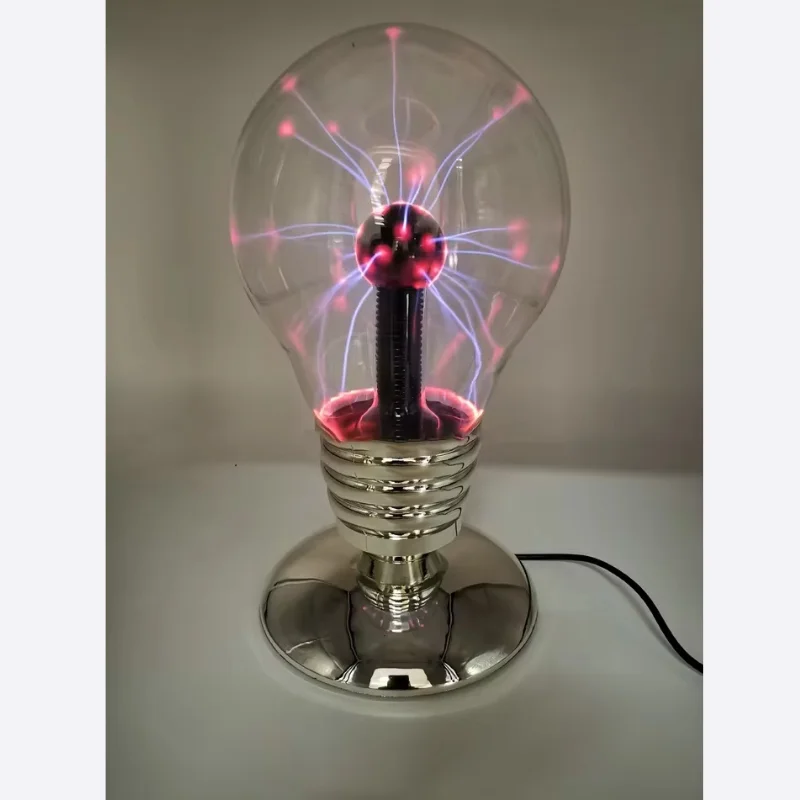 لمبة إضاءة بلازما تفاعلية - تفاعلية باللمس والصوت، مثالية للتجارب العلمية ومتعة الحفلات وديكور المنزل الأنيق
