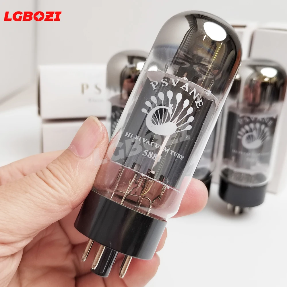 PSVANE 5881 Vacuum Tube | Hi-Fi Audio, Replaces 5881A/350C/6L6GC/6P3P, 4-Way Precision Matched