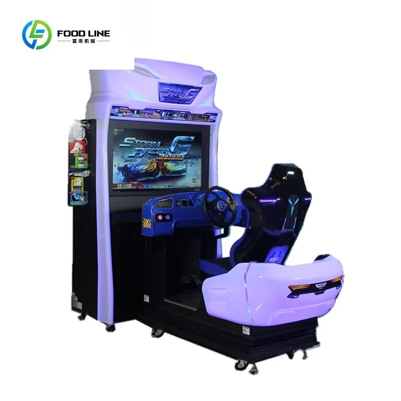 حار بيع العملة الفاخرة تعمل سباق السيارات محاكاة ممر سباق السيارات لعبة آلة