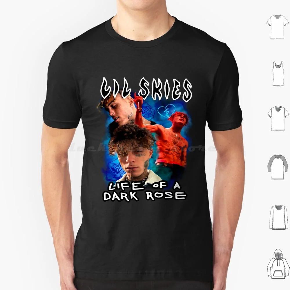 Lil Skies Life Of A Dark Rose Shirt T Shirt 6xl Cotton Cool Tee Lil Skies Life Of A Dark Rose