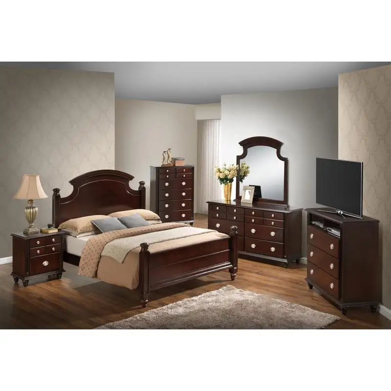 Diseño de capuchino de cama completa tradicional