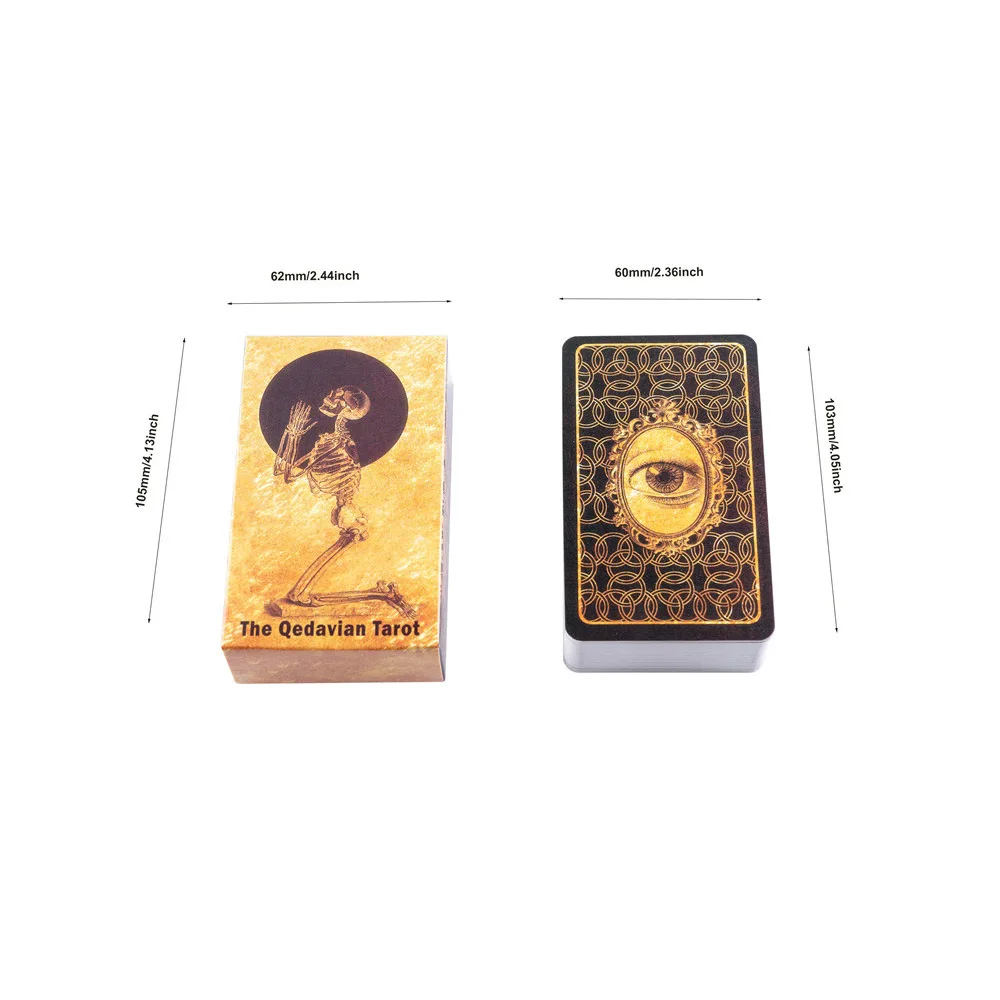 Gorący tarot z Qedavian karty do tarota Tarot Deck karta Oracle angielskie karty do tarota s gra w karty Tarot deska pokładowa gra dla dorosłych