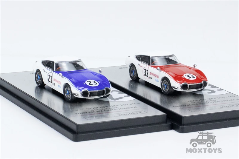 INNO 1:64 2000GT #23 & #33 SCCA 1968 Box Set Collection Diecast Model Car