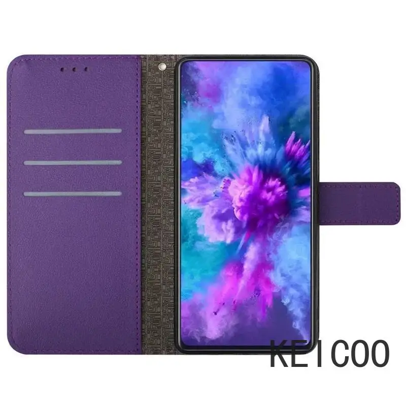 F6 Cases Soft Silicone Leather Wallet Flip Case for Xiaomi Poco F6 Pro PocoF6 PocoM6 4G C61 C65 PocoX6 5G 2024 Coque Phone Cover image 3