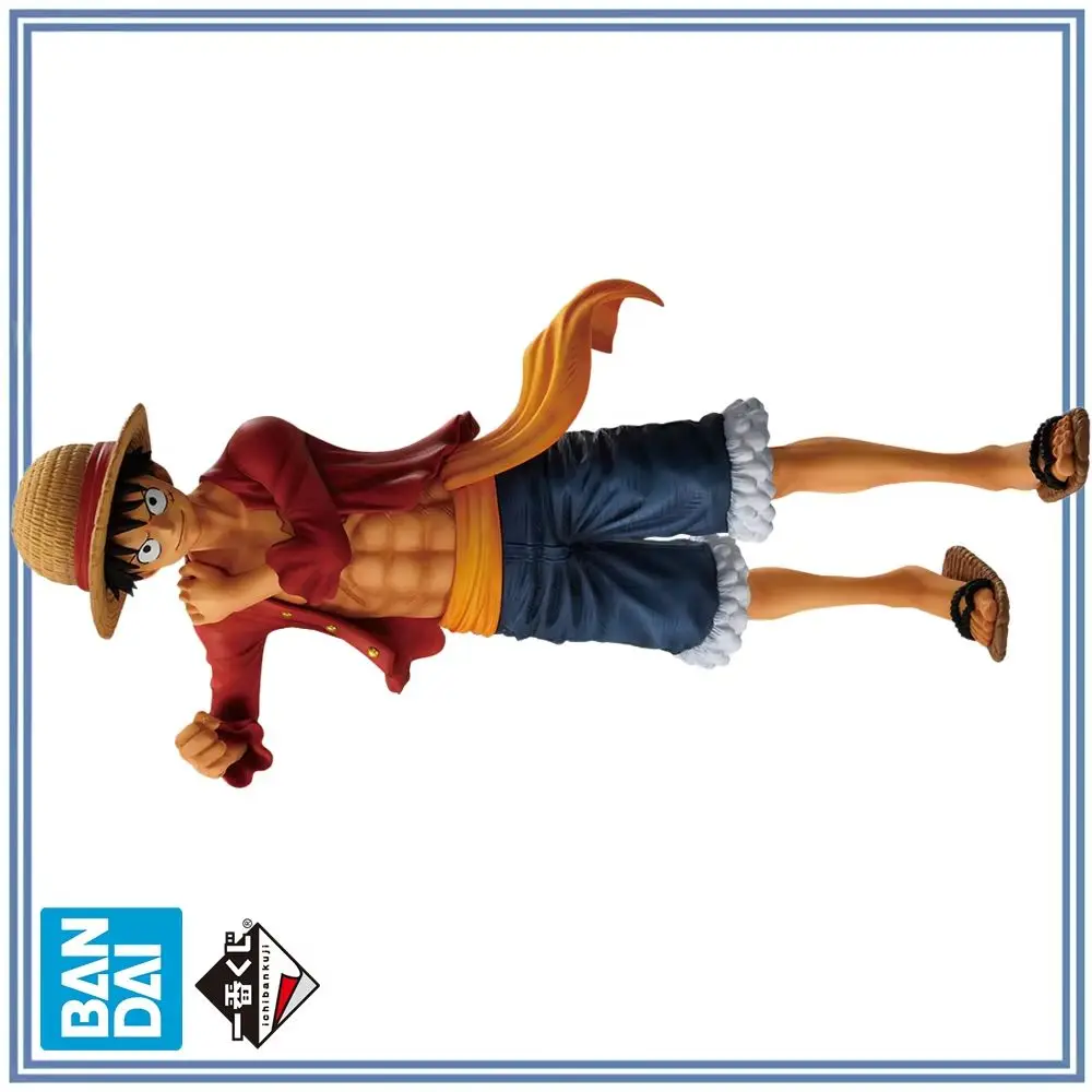 

100% оригинал в наличии Bandai Spirits Ichiban Kuji Masterlise One Piece Monkey D. Luffy, аниме-фигурка, модель игрушки, украшение, подарок