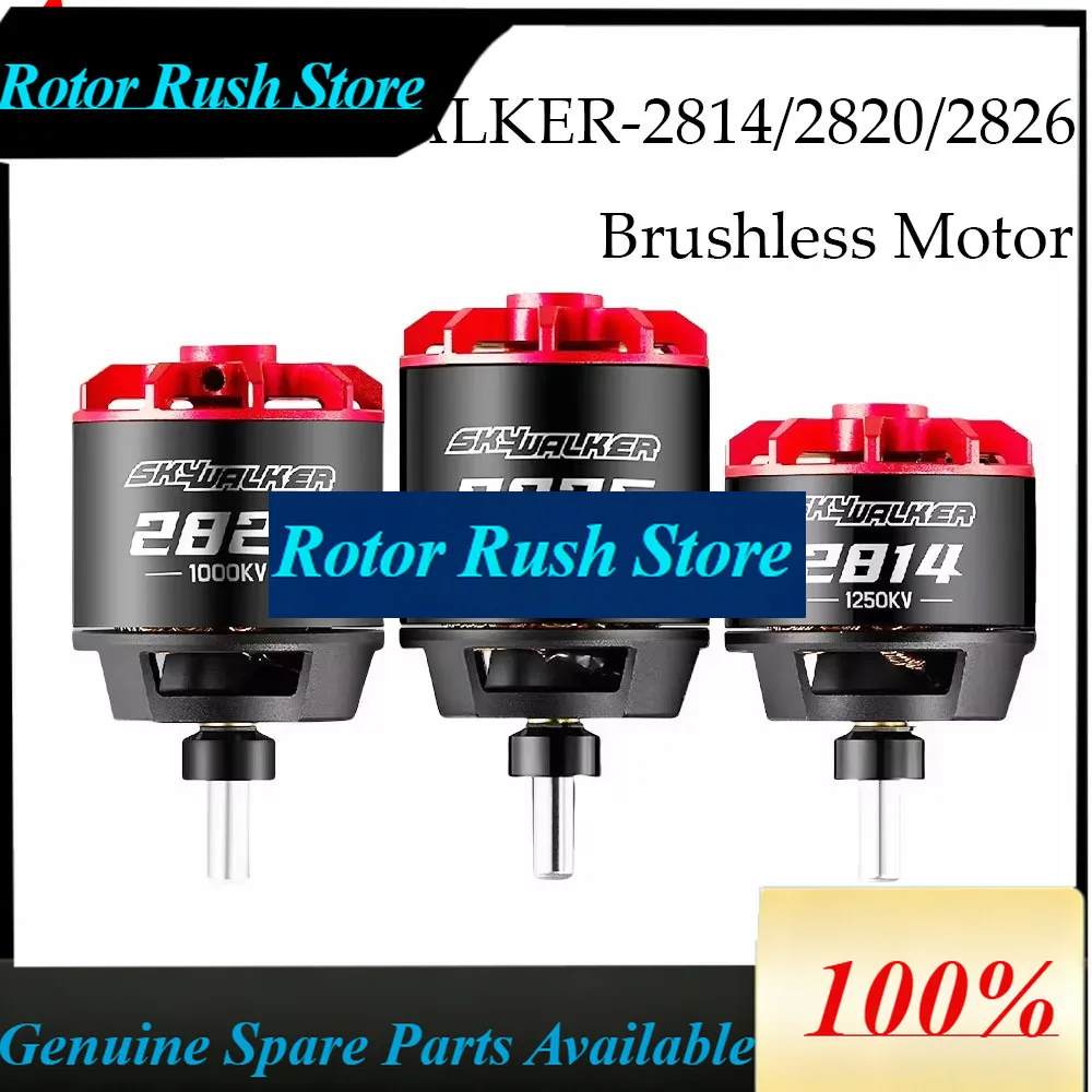 RoRusHobbywing Skywalker 2826 /2814 /2820 SL Brushless Motor 1000KV 1250KV 1400KV 550KV 850KV For Rc Airplane / Fixed-wing