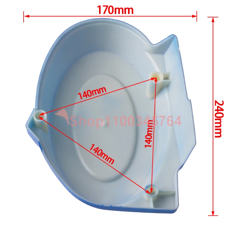 High Quality ABS Motorcycle Battery Side Fairing Cover for Honda Monkey bike Z50 Z50R Z50J