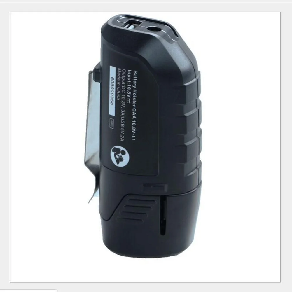 BHB120 Adapter for 12V 10.8V Li-ion Batteries Converts Tool Power to USB 5V and DC 10.8V for Portable Charging