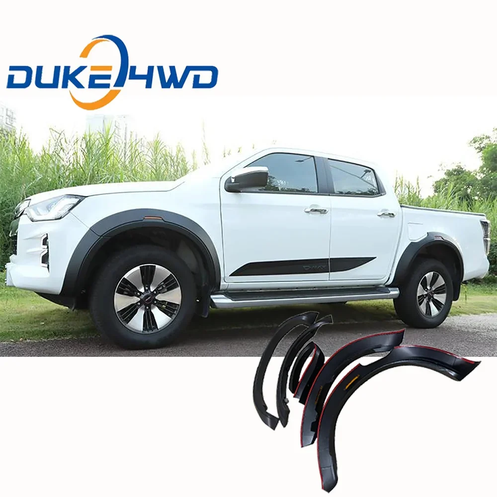 Fender Flares Fit For Isuzu D-max Dmax 2021 2022 Auto Fender Car Parts Exterior Accessories