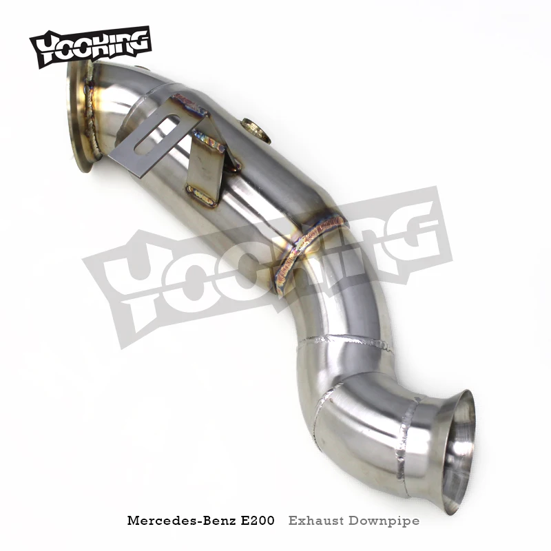 OBM Exhaust Downpipe For Mercedes-Benz E200/E300 W213 2.0T 2017-2023 Stainless Steel Exhaust Pipe Escape Car Exhaust System - view 2