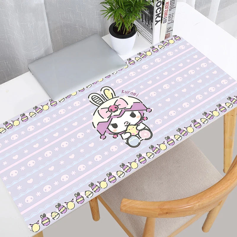 Mouse pad my melody escritório portátil jogos grande dywan gamer teclado almofada de mesa estendida tapete de mesa mousepad para computador