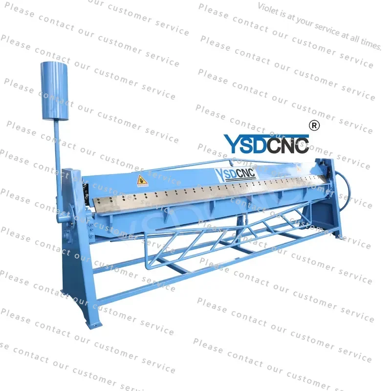 Manual TDF Folding Machine, Hand‑operated Sheet Bending Equipment for HVAC Duct Flange Forming On‑site Processing