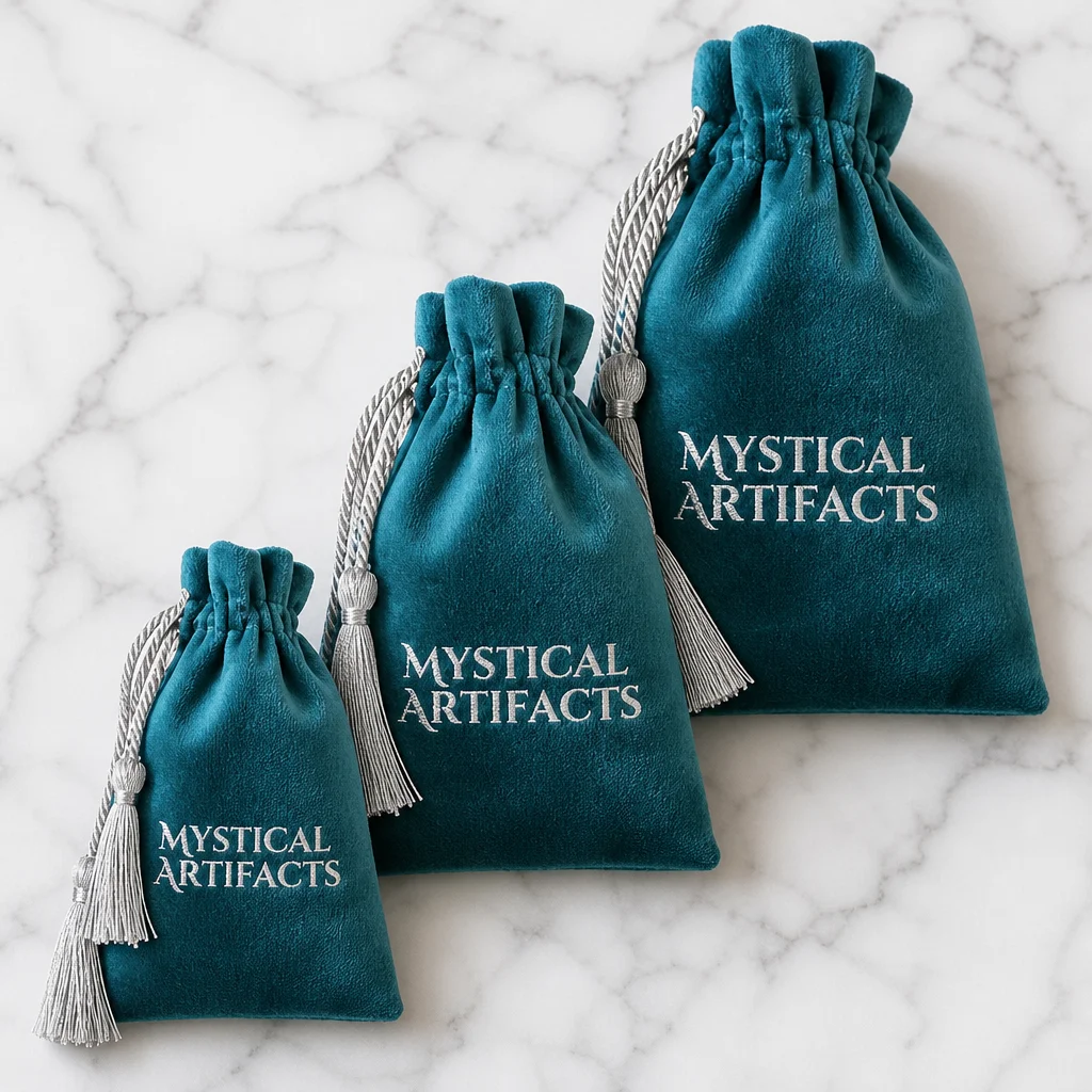Luxury Velvet Tassel Gift Bags For Eyelashes Beauty Makeup Packaging Flannel Perfume Pouches Jewelry Pouch