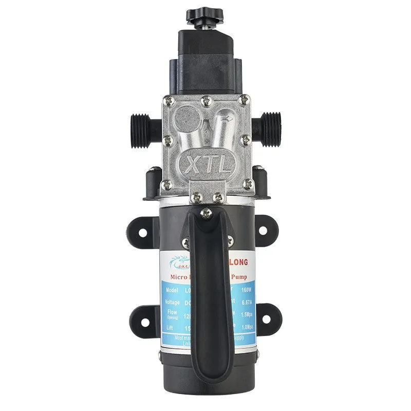 24v 160w 15bar Floor Heating Cleaning Pump Pipeline Pressure Test Pump PPR Water Pipe Pressure Measuring Pump 12L/min
