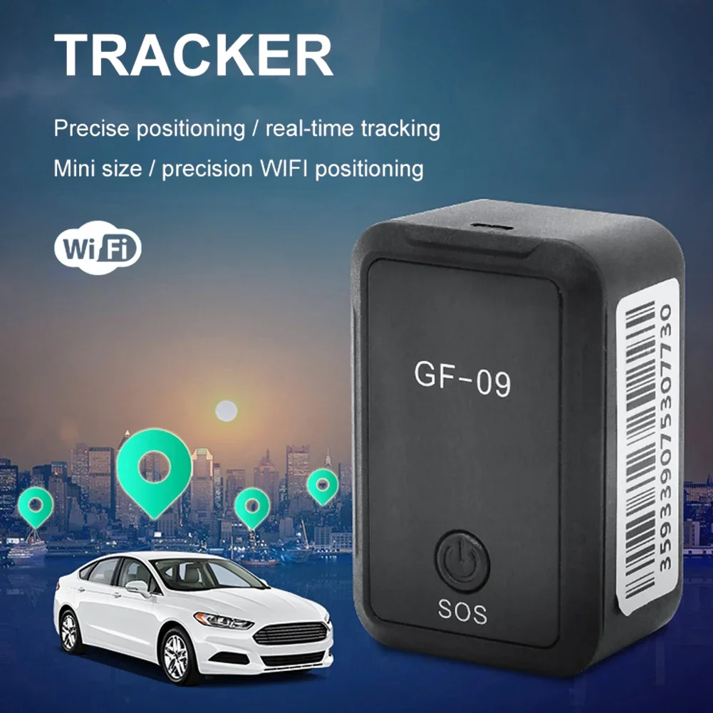 GF-09 Mini Car GPS Tracker Pets Anti-lost Locator Device Real Time Tracking Recording Magnetic Mount GF-07 SIM Positioner Wifi