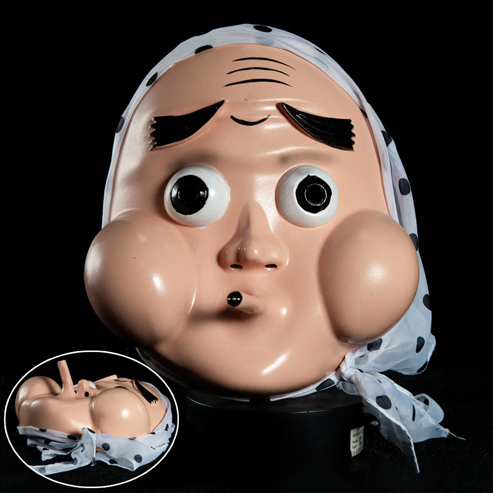 

Haganetsuka Hotaru Mask Cosplay Demon Killer Thicken Plastic Cartoon Masks Halloween Carnival Dress Up Party Costume Props