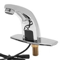 Deck Mount Sensor Faucet Automatic Infrared Smart Touch Hands Free Inductive Water Tap Kitchen Bathroom Sink Faucets Water Tap